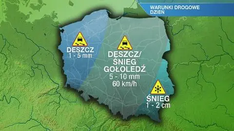 Warunki drogowe w środę