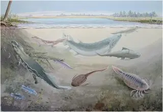 Gigantyczna prehistoryczna ryba odkryta w Afryce Południowej