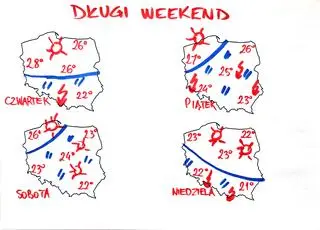 Wstępne przewidywania na długi weekend czerwcowy