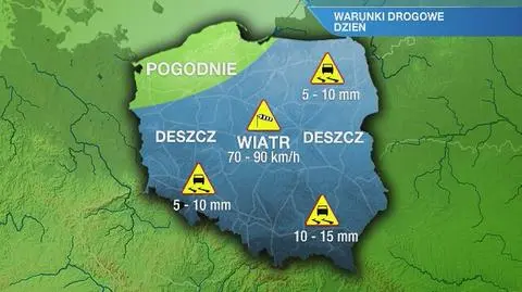 Warunki drogowe w środę
