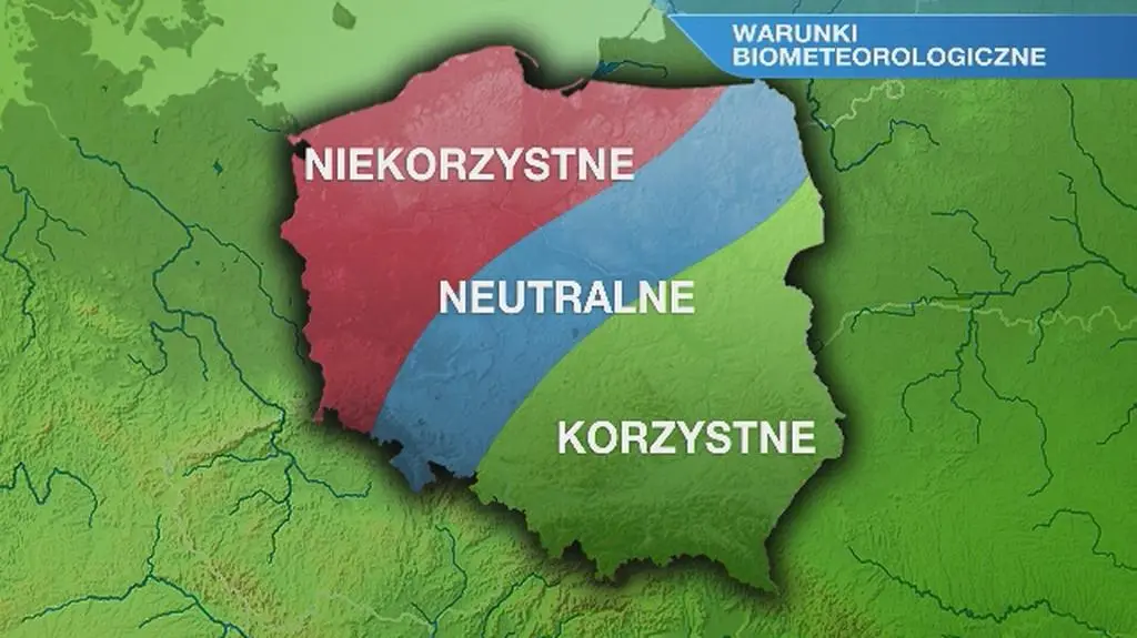 Warunki biometeorologiczne w piątek