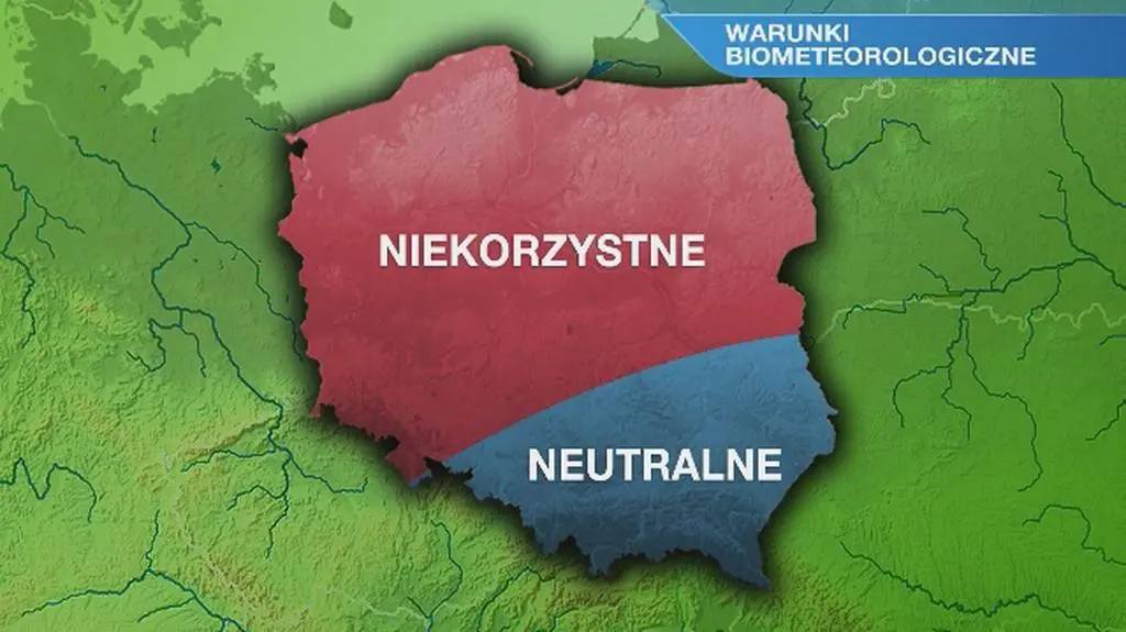 Warunki biometeo we wtorek