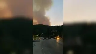 Pożar na Korfu