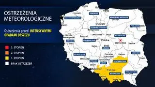 Aktualne ostrzeżenia meteorologiczne IMGW