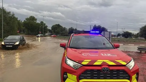 Spore ulewy dotarły do Madrytu