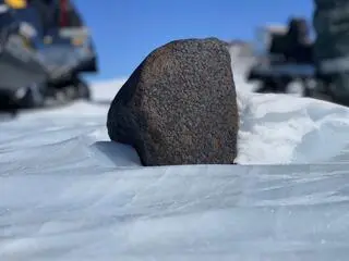 7,6-kilogramowy meteoryt z Antarktydy