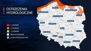 Ostrzeżenia hydrologiczne IMGW