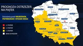 Prognoza zagrożeń na piątek