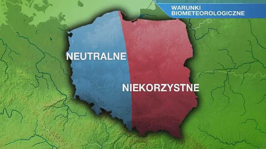 Warunki biometeorologiczne w sobotę