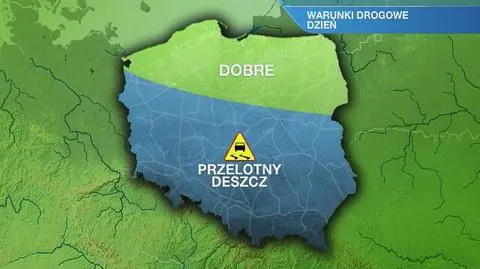 Warunki drogowe w czwartek