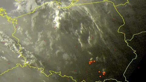 Wyładowania nad Polską słabną. Gdzie jest burza