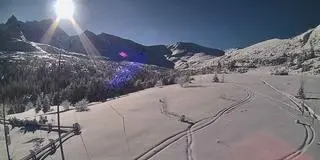 Hala Gąsienicowa, widok na Kasprowy Wierch