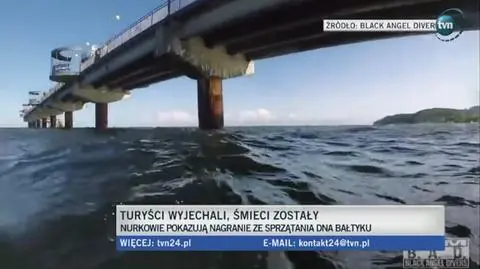Turyści wyjechali, śmieci zostały