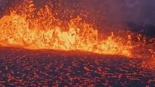 Erupcja Wulkanu na Islandii