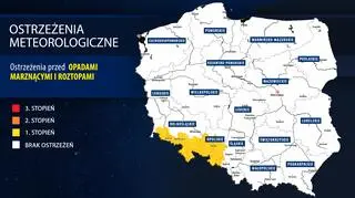 Ostrzeżenia meteorologiczne IMGW
