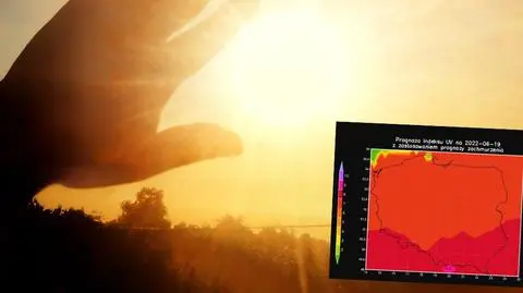 Indeks UV niebezpiecznie wysoki, nawet jeśli się zachmurzy