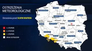 Ostrzeżenia meteorologiczne IMGW
