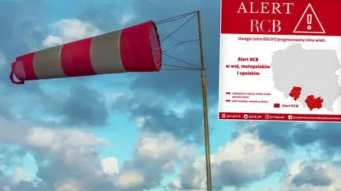 Alert RCB wysłany do mieszkańców dwóch województw