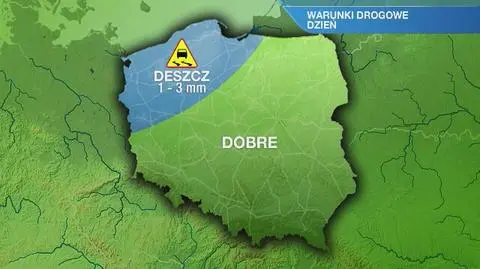 Warunki drogowe w czwartek