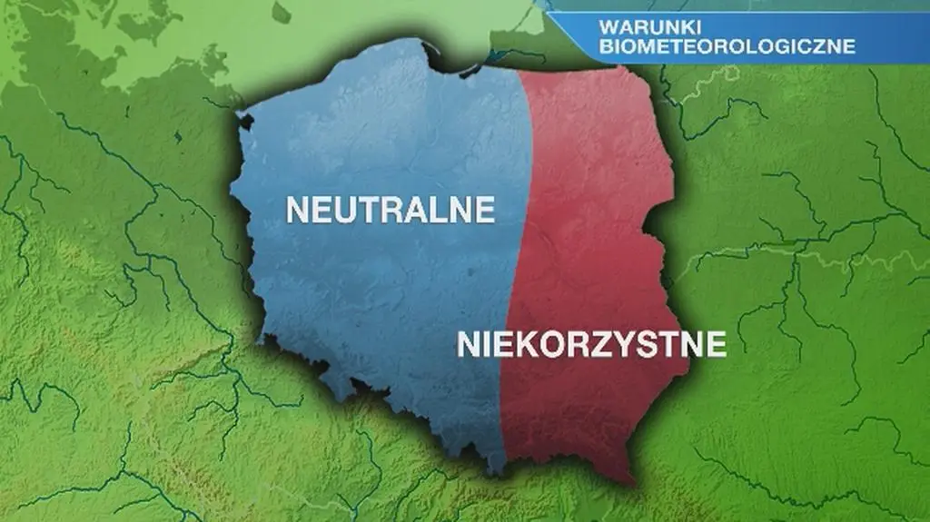 Warunki biometeorologiczne w sobotę