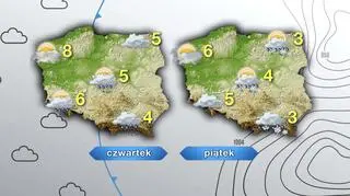 Prognoza pogody na czwartek i piątek