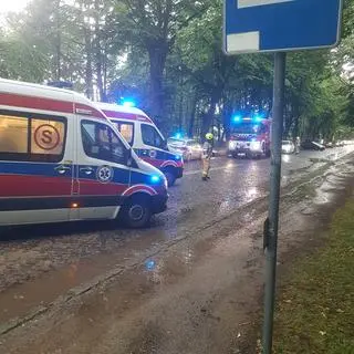 Rozewie. Dwie osoby porażone piorunem
