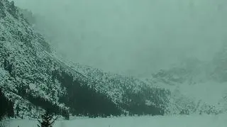 Tatry, Morskie Oko. Widok na Rysy