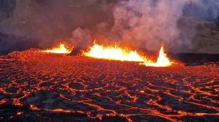 Erupcja Wulkanu na Islandii