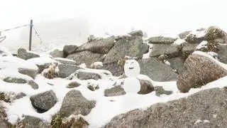 Śnieg na Kasprowym Wierchu