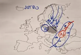 Sytuacja baryczna w sobotę