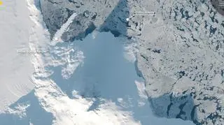 Wulkan Erebus i jego cień