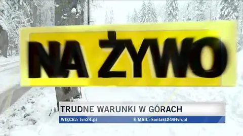 ZIma wróciła w Tatry, panują trudne warunki
