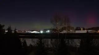 Zorza Polarna nad Polską