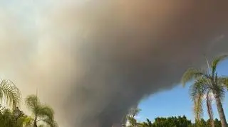 Pożar w Hiszpanii