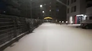 Zima na warszawskich Bielanach