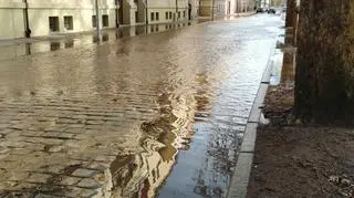 Rzeka Słupia wylała 