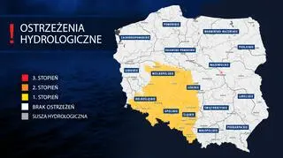 Ostrzeżenia hydrologiczne IMGW