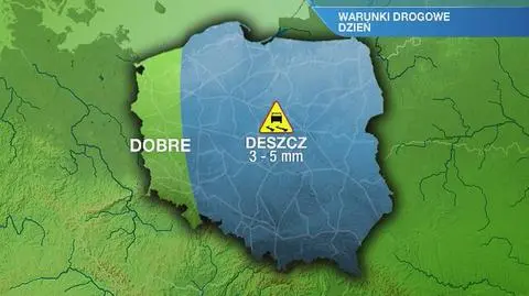 Warunki drogowe w czwartek 14