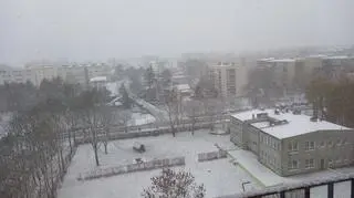 W Słupsku  zimowo