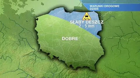 Warunki drogowe we wtorek 14.09