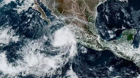 Potężny huragan zbliża się do Meksyku. Roslyn ma czwartą kategorię