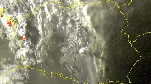 Gdzie jest burza. Przybywa wyładowań, nasilają się opady i porywy wiatru