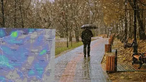 Może spaść deszcz ze śniegiem. Przed nami chłodne i mokre dni
