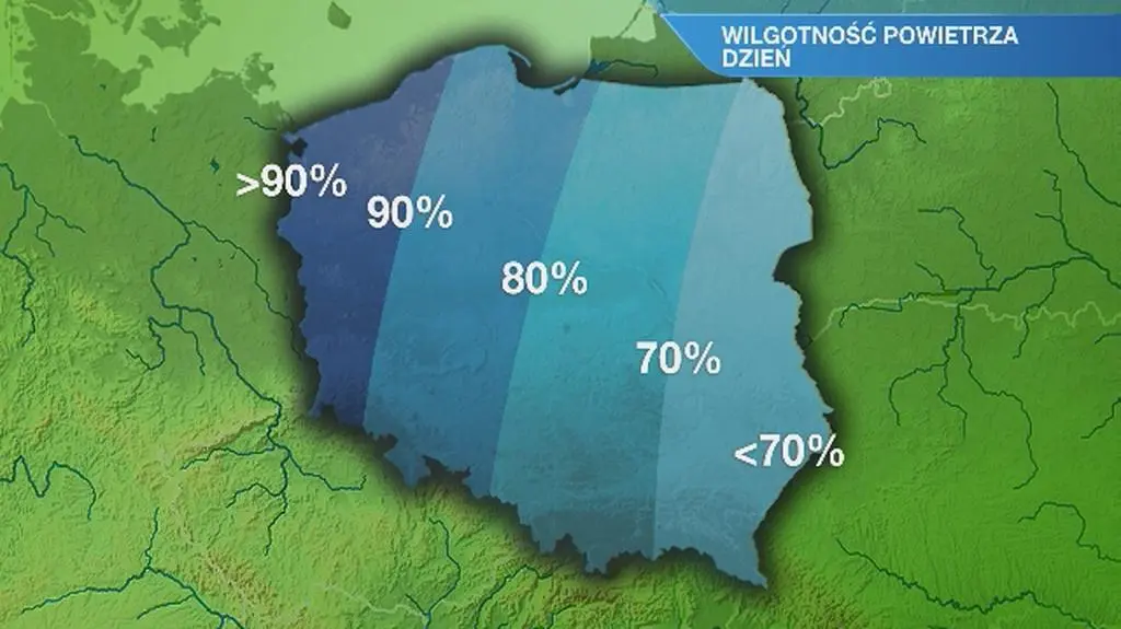 Warunki biometeorologiczne w środę