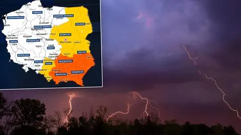 Nadciągną burze z gradem. Najgroźniej będzie w czterech województwach
