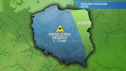 Warunki drogowe w czwartek