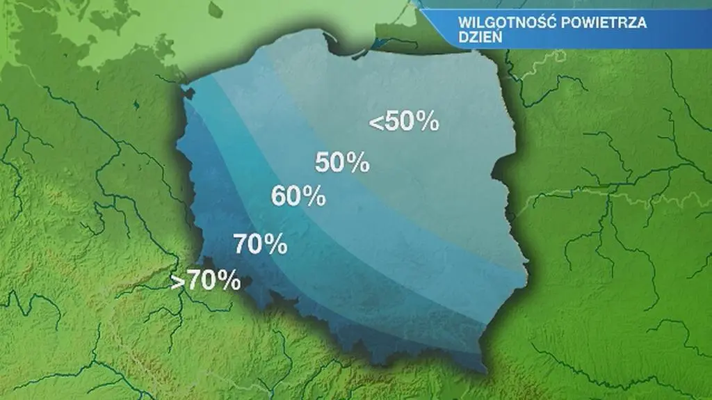 Warunki biometeorologiczne we wtorek