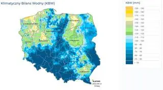 Klimatyczny Bilans Wodny za okres od 11 lipca do 10 września 2022 roku