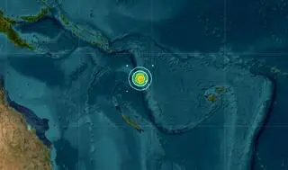 Trzęsienie ziemi w rejonie Vanuatu