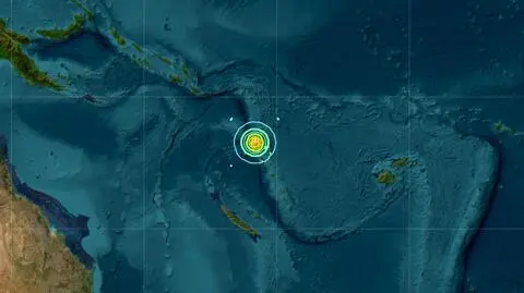 Trzęsienie ziemi w rejonie Vanuatu